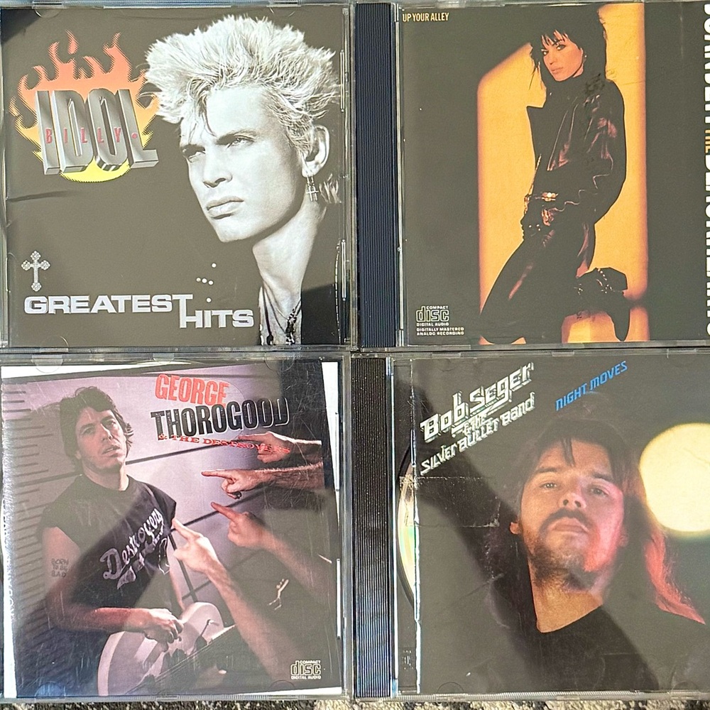 Rock & Roll CD’s - 4 Mixed Artists